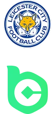 Leicester City and BC.GAME icons