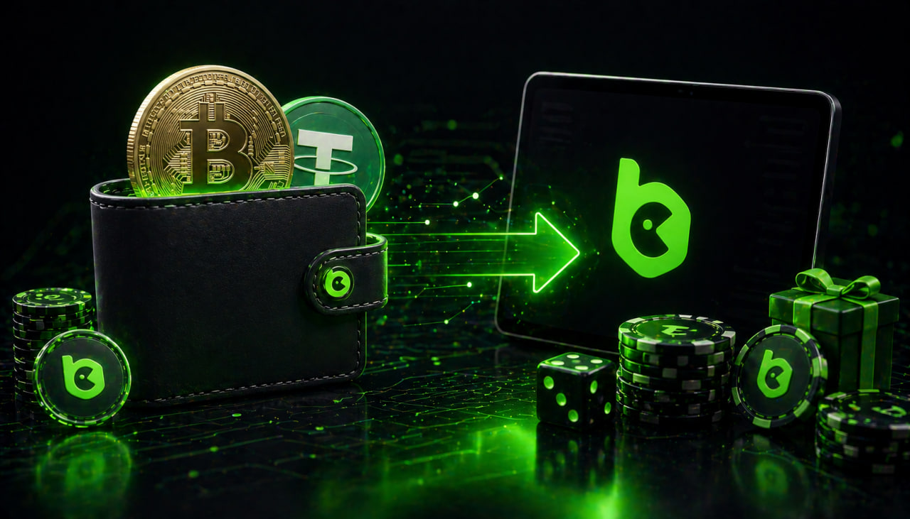 Як поповнити BC.Game через BTC / USDT